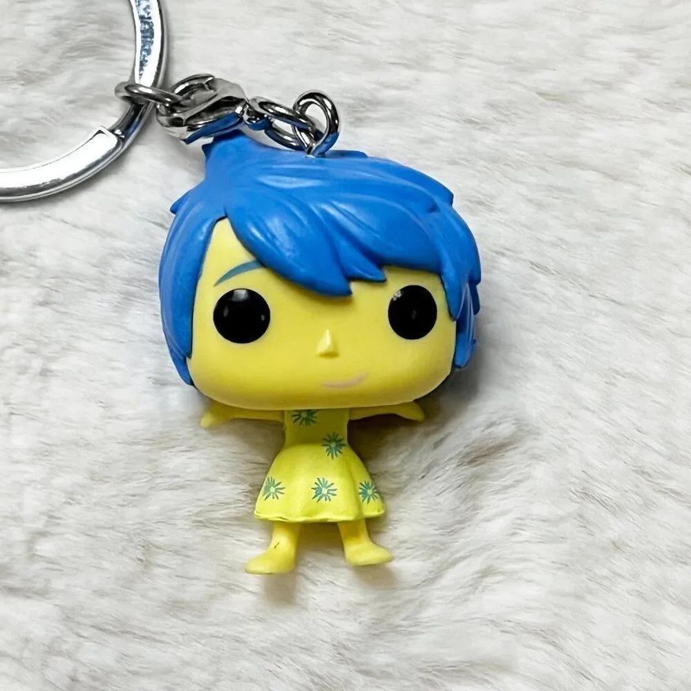 🔮 5/$25 Disney Inside Out Joy Funko Pocket POP‎ Keychain